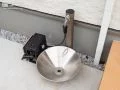 ステンカラーの立水栓