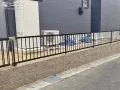転落防止用の境界フェンス