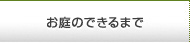 お庭のできるまで