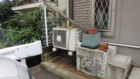 エアコンの室外機