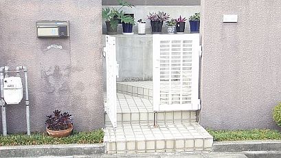 外構工事着工前。 外構工事着工前。