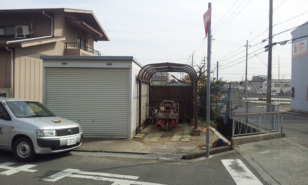 車庫リフォーム前 尼崎市 車庫リフォーム前 尼崎市