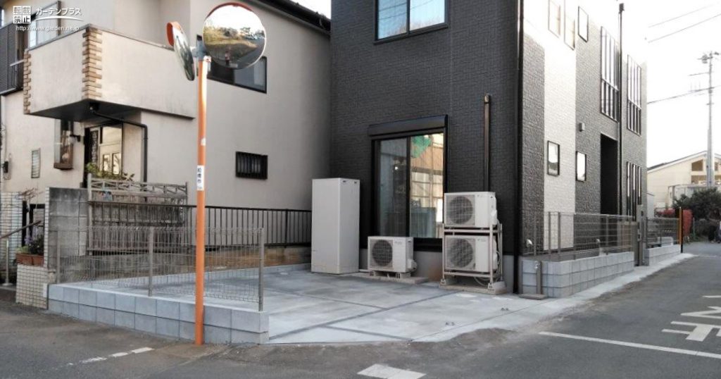 住み心地の良さを追求した新築外構工事 かんたん庭レシピ