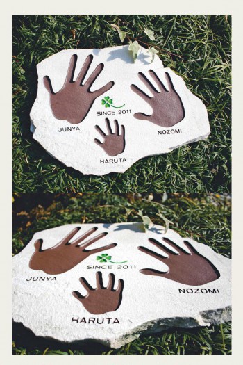 メモリアルプレート かんたん庭レシピ