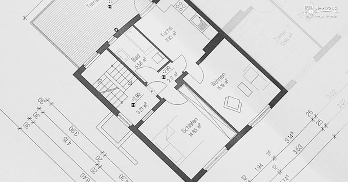 意外と知らない図面の種類 かんたん庭レシピ