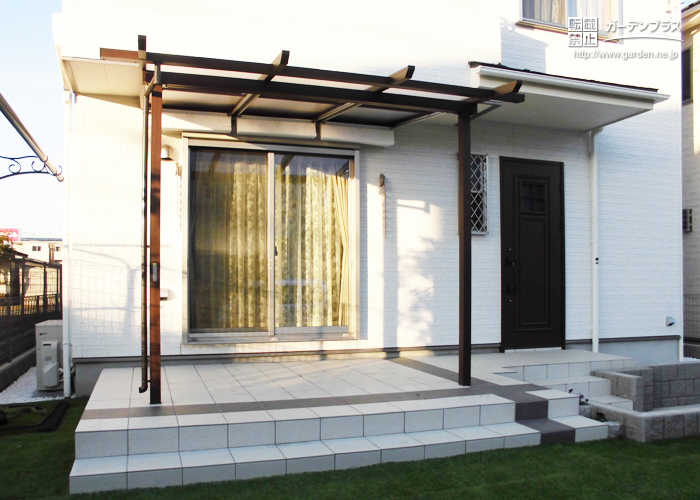 Deck Or Tile リゾート感溢れるタイルテラス かんたん庭レシピ