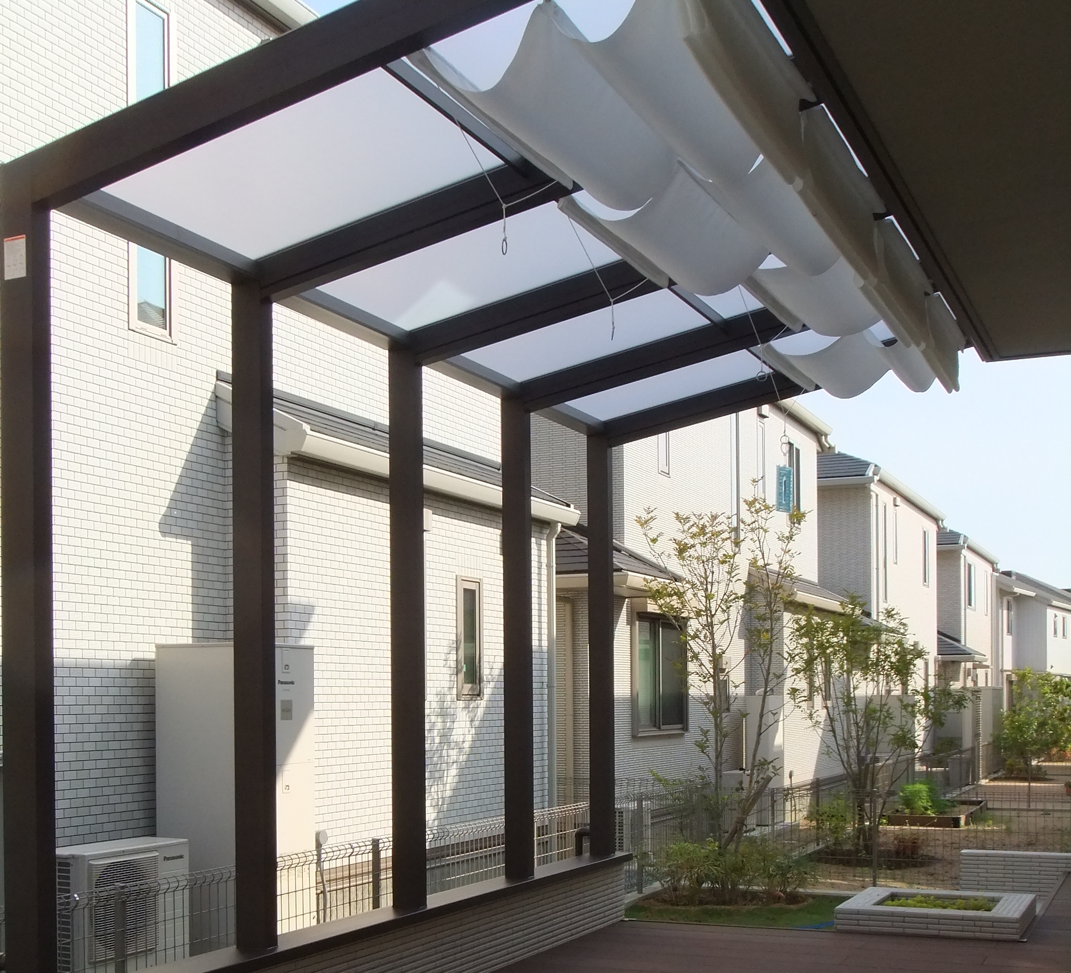 ガーデンルームのある暮らし かんたん庭レシピ