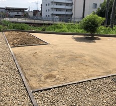 ひなたぼっこや家庭菜園を楽しめるガーデンリフォーム