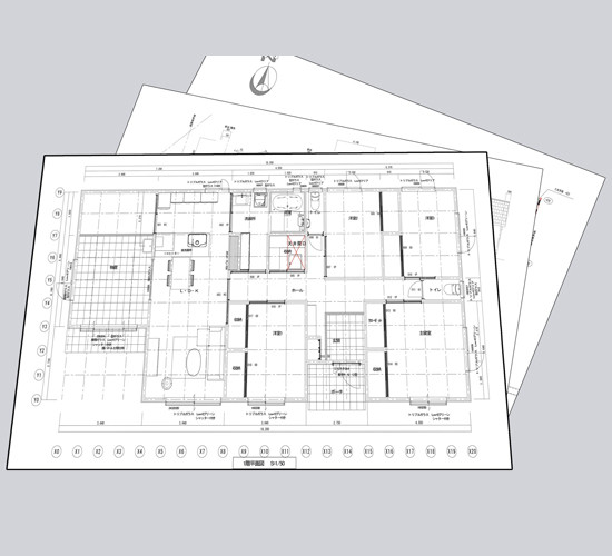 打合せ時にお持ちいただく図面について