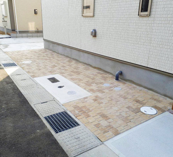 温かみを感じられる外構リフォーム工事