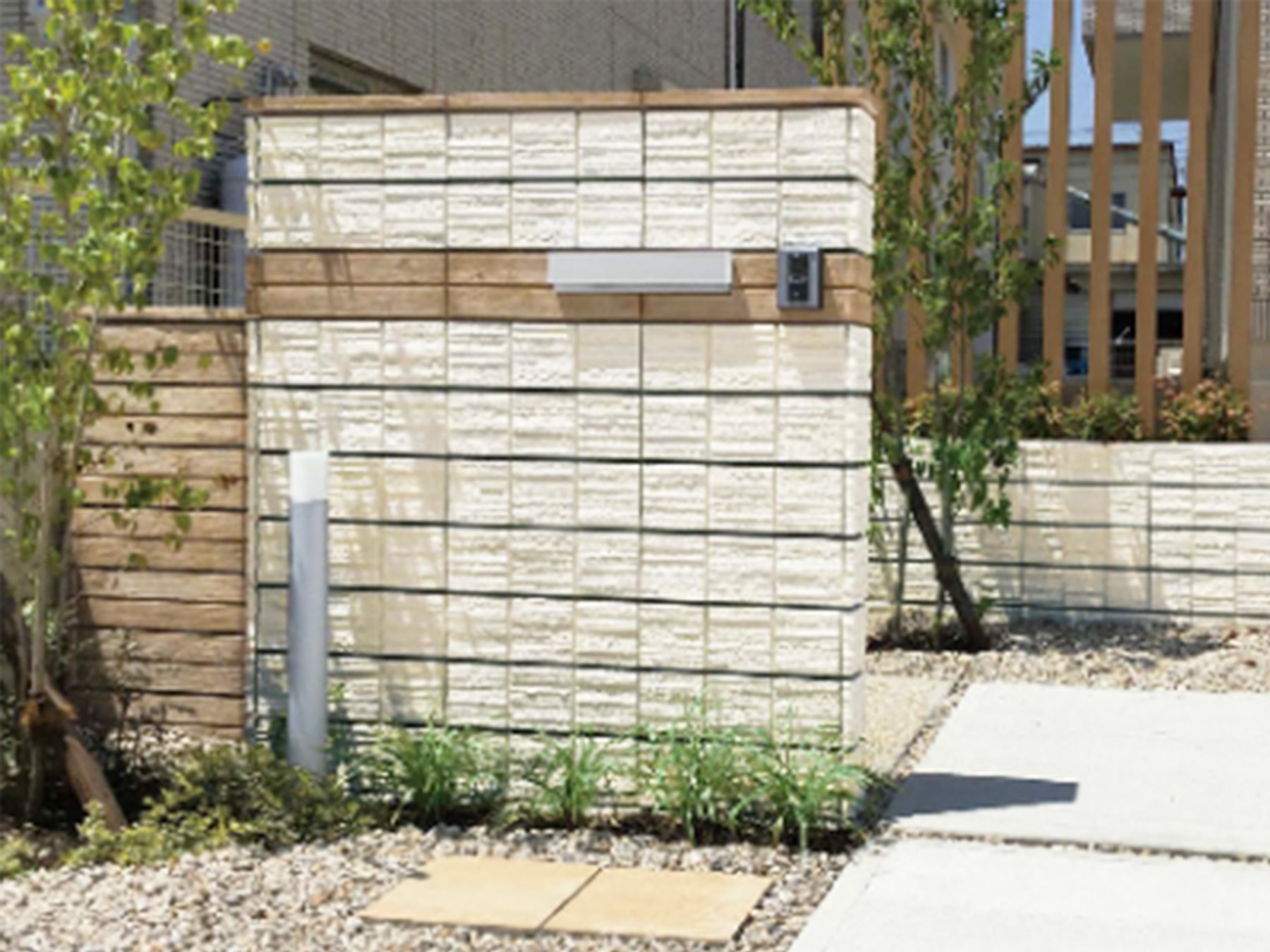 デザイン性の高い化粧ブロック