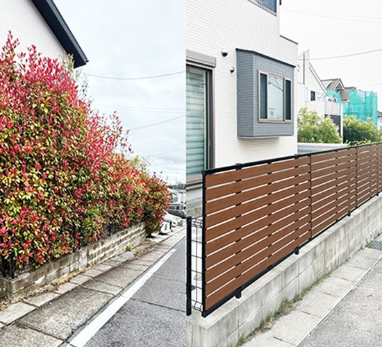 手入れが大変…生垣からフェンスに替えてよかった実例と理由