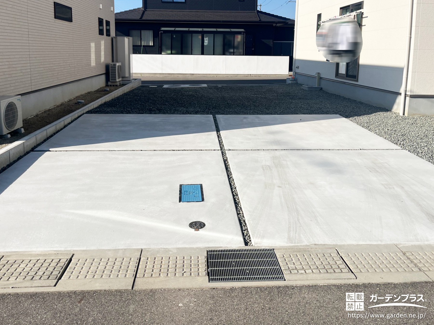 駐車スペースにコンクリートを打設した施工例のご紹介!工期も短く仕上がりました