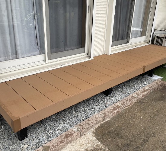 ウッドデッキの後付け外構リフォーム工事事例をご紹介－後編ー