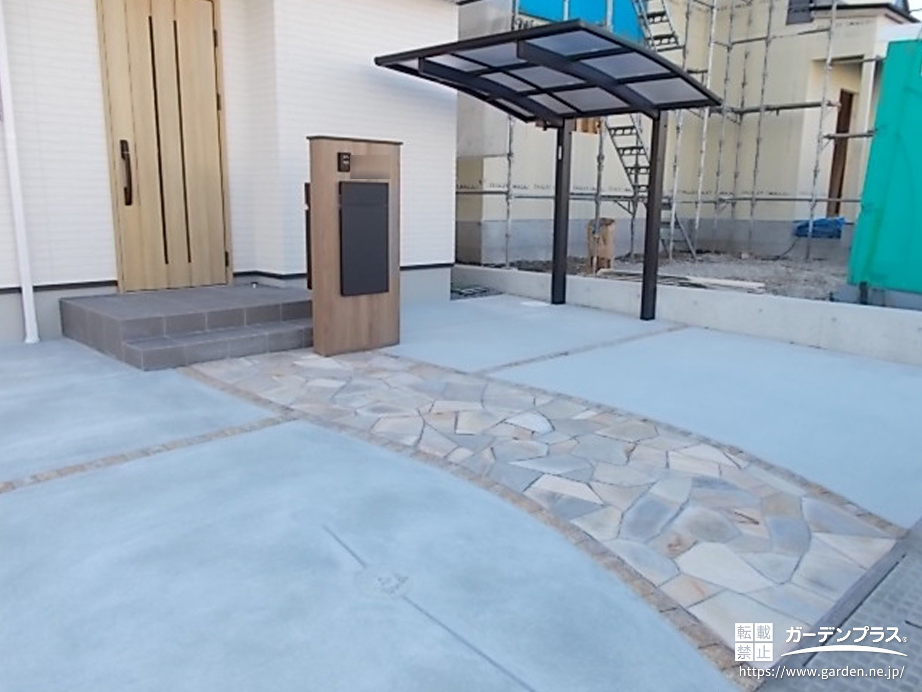 ゆとりある駐車スペース