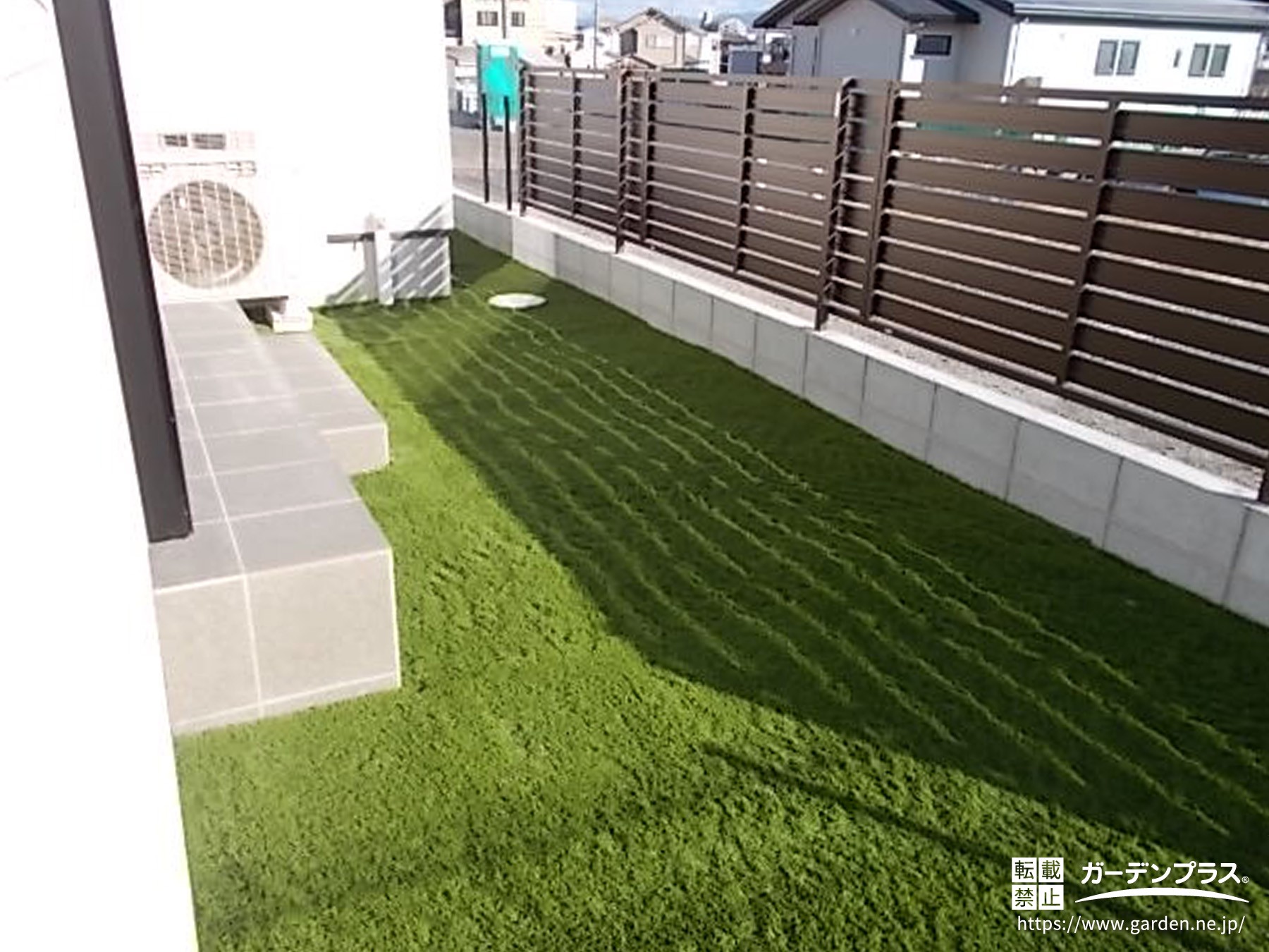 気になる視線をカットするフェンス