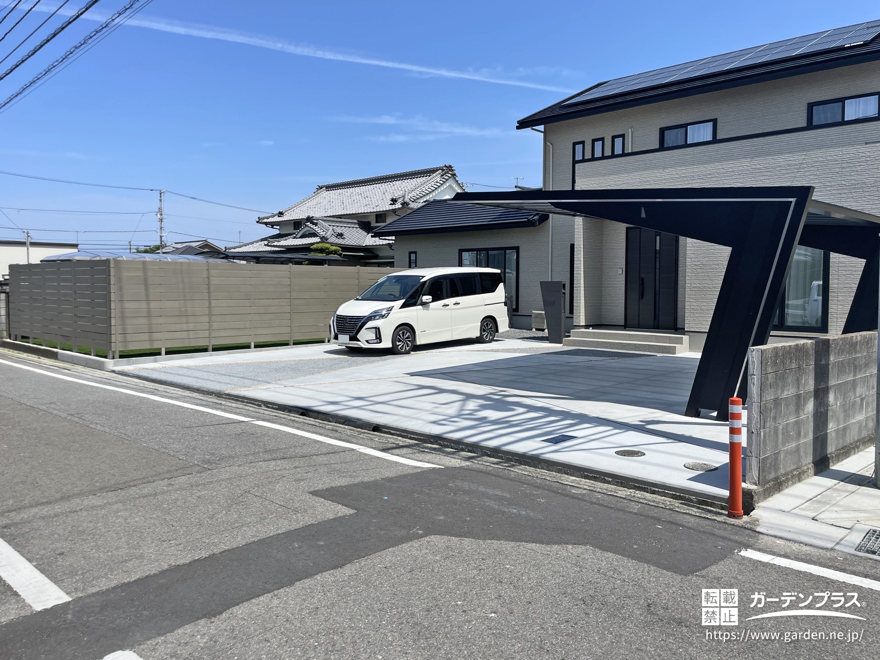 マイポート7で変わる家の顔!愛媛県で叶える広々外構の施工例