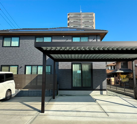 角地外構をセミクローズでおしゃれに目隠し！熊本県熊本市の施工例に学ぶ快適な庭づくり