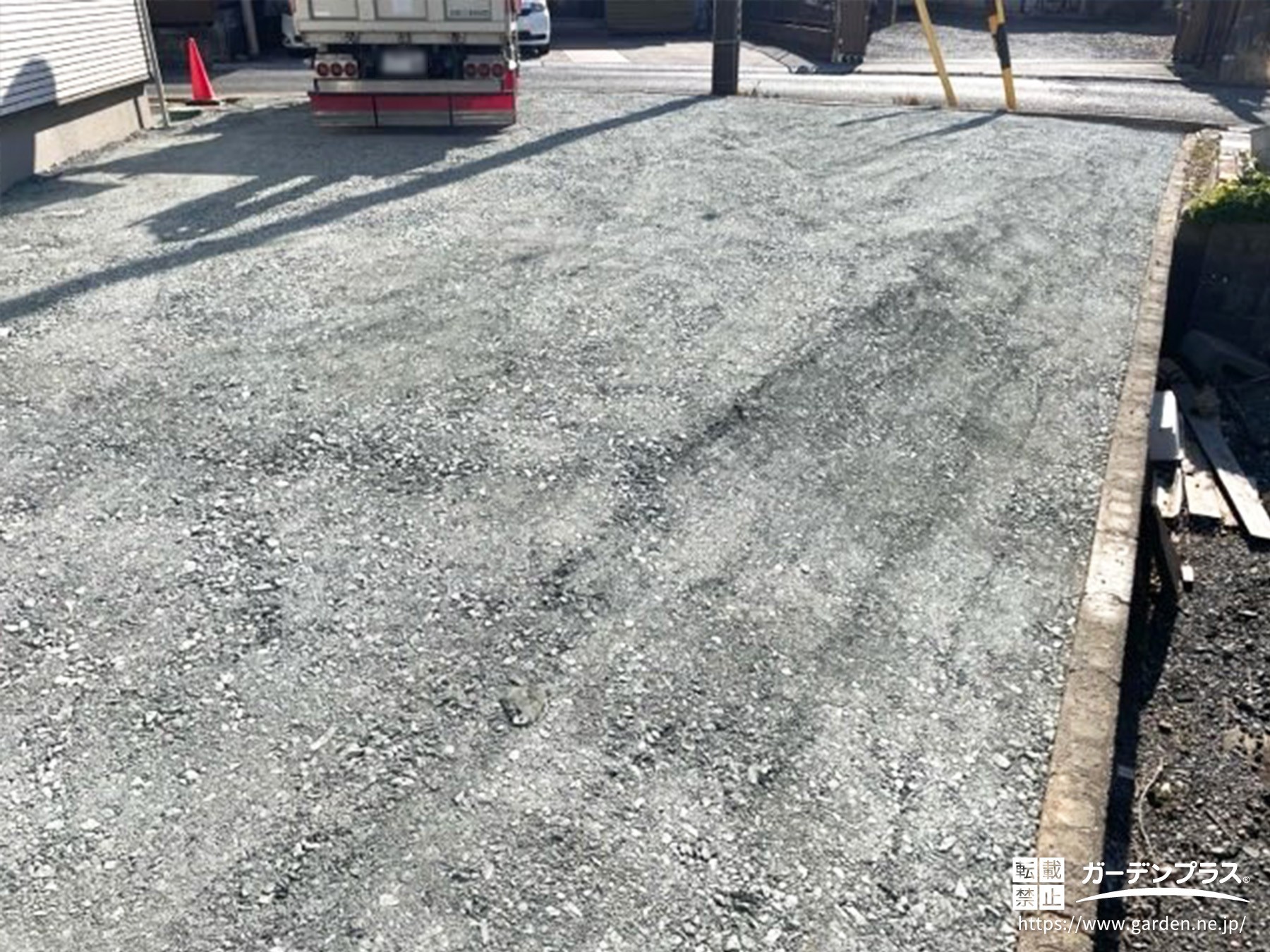日々のお手入れの手間を軽減する駐車スペース