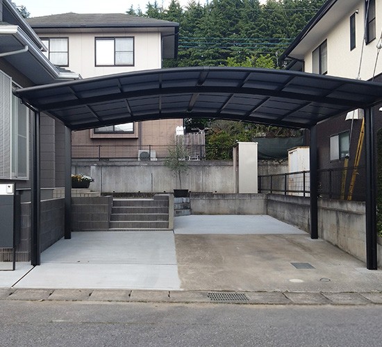 駐車場を拡げたい!2台並列にする駐車場拡張工事のリフォーム工事事例