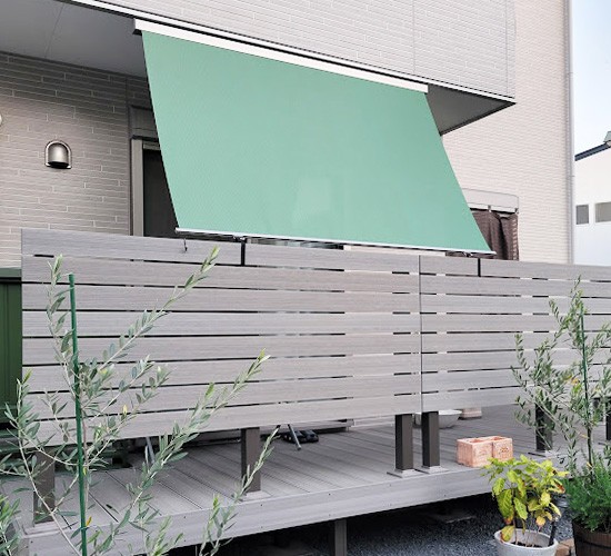 【夏の暑さ対策】お庭にシェードを設置して快適に過ごしませんか？