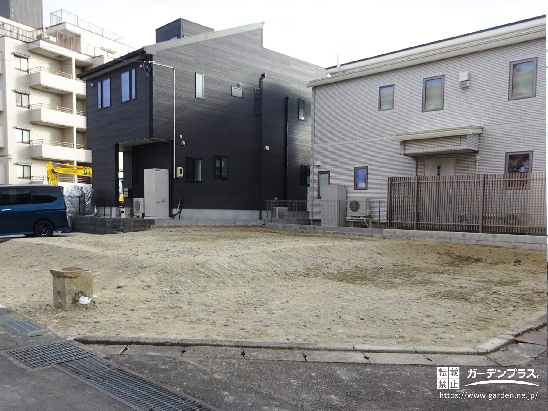 角地に面した敷地