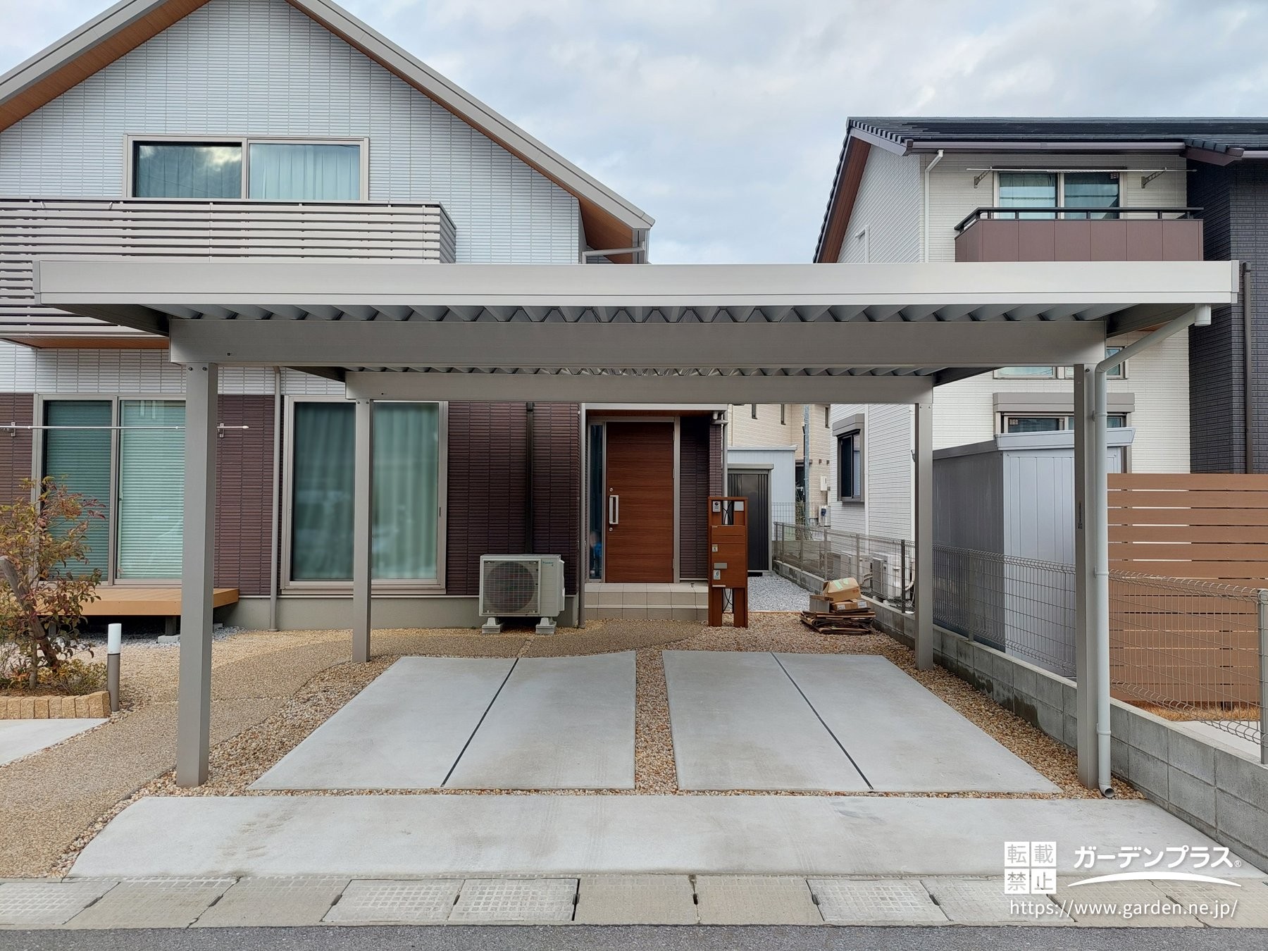 積雪対策も万全なジーポートPro 2台用