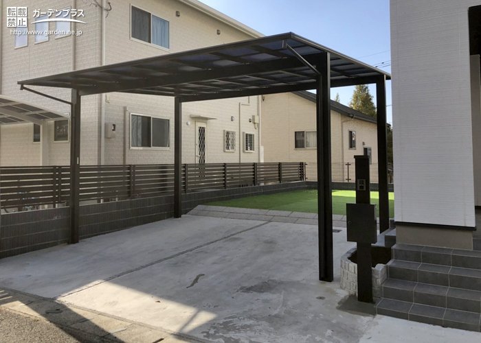 新築のお住まいを飾る スタイリッシュなエクステリア かんたん庭レシピ