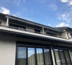 窓をもっと使いやすくするテラス屋根＆シャッター設置工事