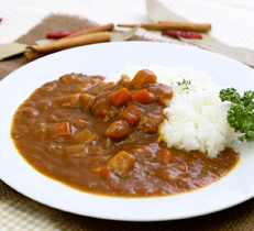 お庭で作れるカレー食材のご紹介