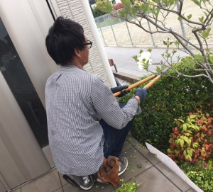 【神戸店　施工管理放浪記】春のお庭メンテナンス