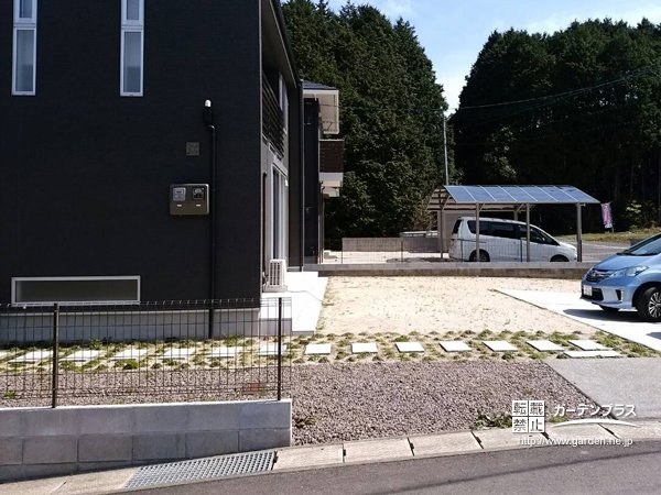 人工芝設置前の様子