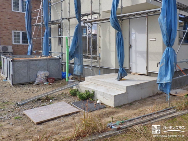 施工前のアプローチ