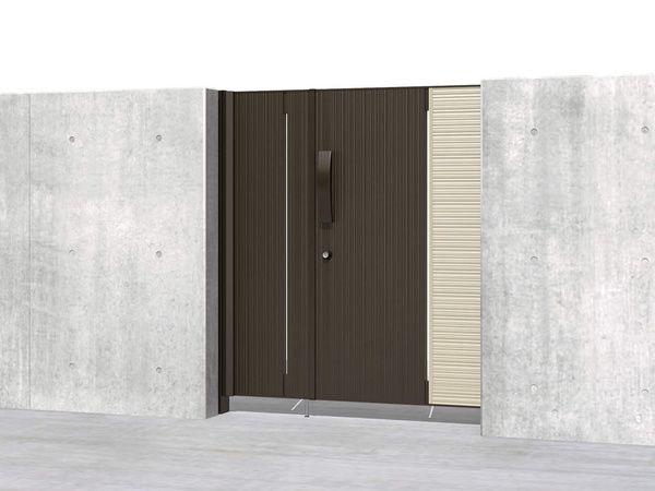 親子扉 A+B・ダークブロンズ