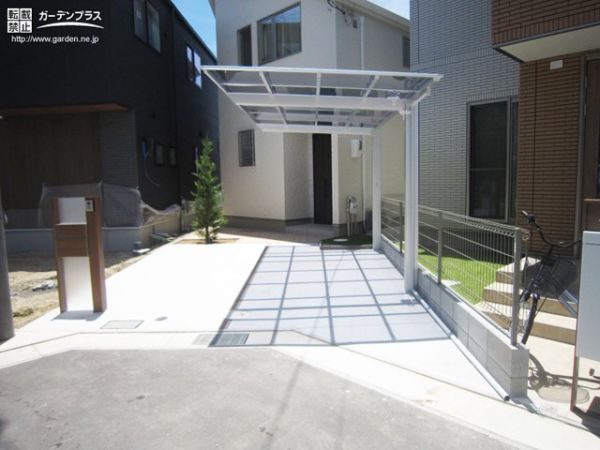 アクリルパネル表札L KYA6・施工事例