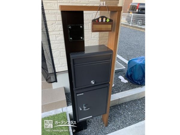 フロートガラス表札S・施工事例