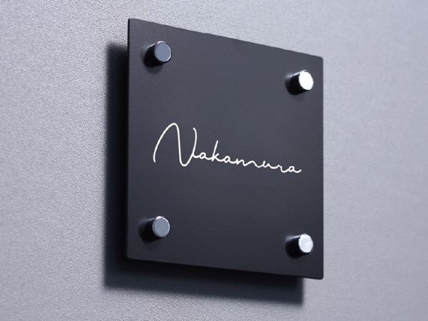 ステンレスカラー表札S KYMC3・商品イメージ