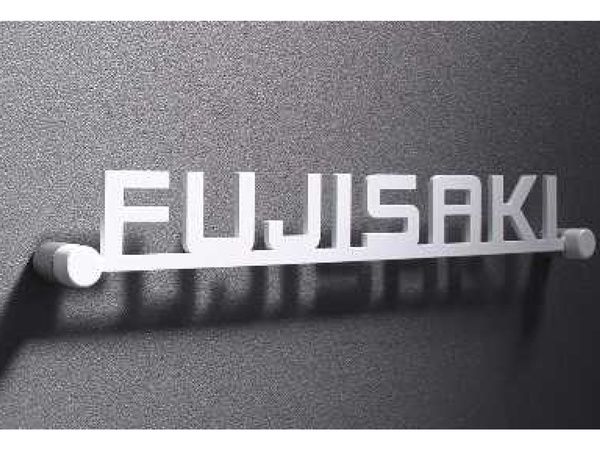 ステンレス切文字表札S KYKM・商品イメージ