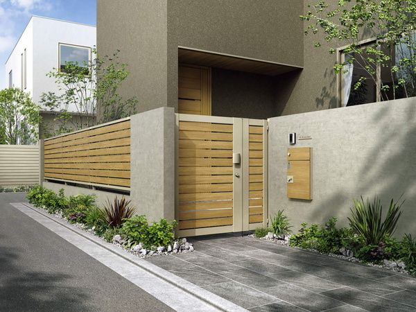 ルシアス 宅配ポスト3型・施工イメージ