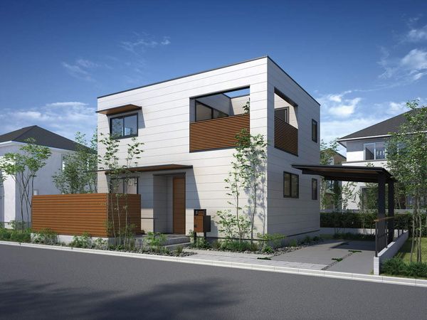 ルシアス 宅配ポスト3型・施工イメージ