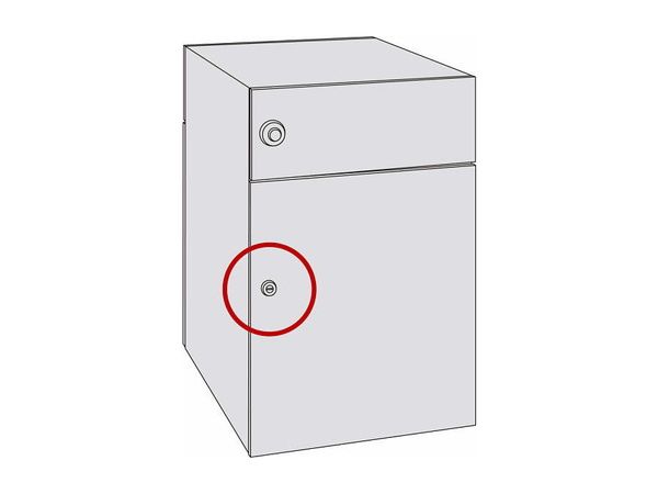 シリンダー錠を解錠する