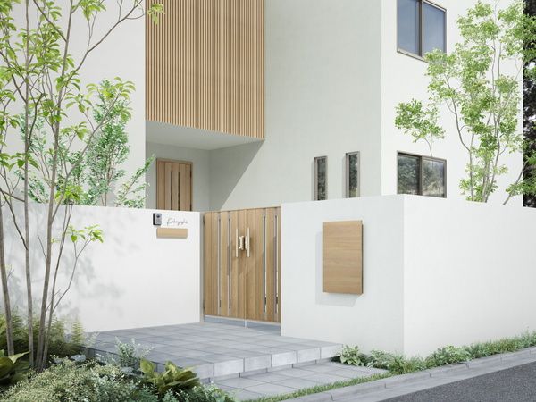 宅配ボックスKN・施工イメージ