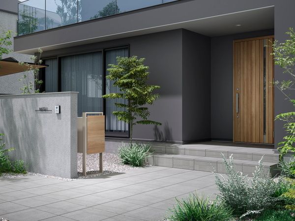 宅配ボックスKN・施工イメージ