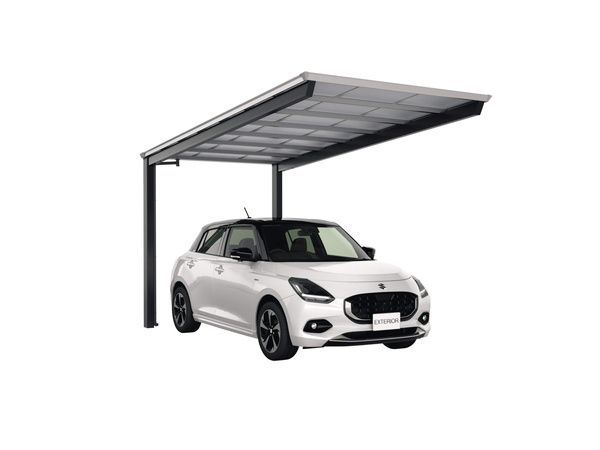 狭小地への設置に対応したコンパクトサイズ