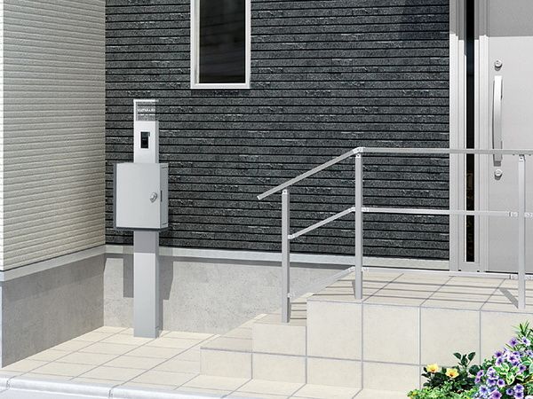 ファンクションユニット アクシィ1型 （機能門柱） | 外構工事の