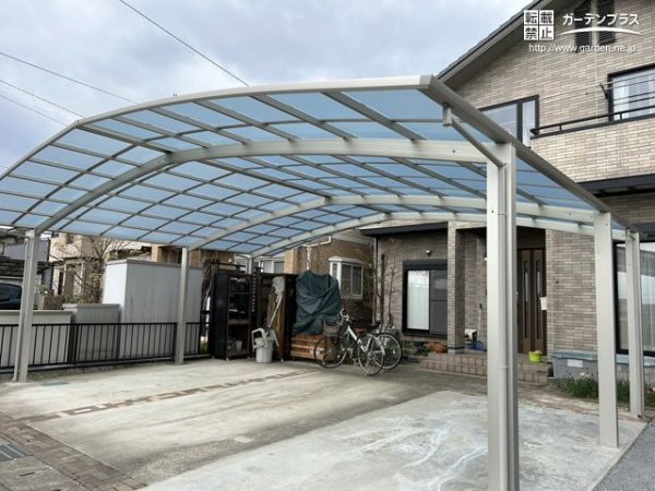 アリュース 3台用 600タイプ (カーポート) | 外構工事の アリュース 3台用 600タイプ (カーポート) | 外構工事の