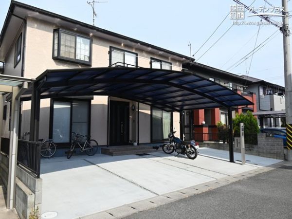 アリュース 3台用 600タイプ (カーポート) | 外構工事の アリュース 3台用 600タイプ (カーポート) | 外構工事の