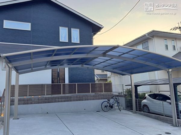 アリュース 3台用 600タイプ (カーポート) | 外構工事の アリュース 3台用 600タイプ (カーポート) | 外構工事の
