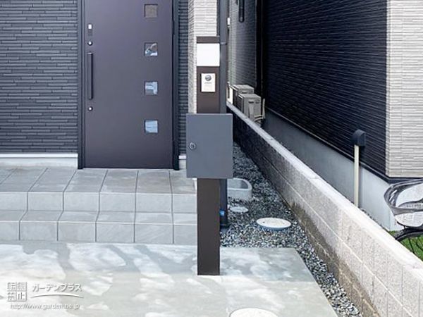 シンプレオ ポストユニット 1型 （機能門柱） | 外構工事の