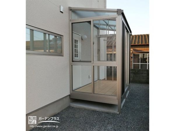 ソラリア テラス囲い F型 土間納まり・床納まり・デッキ納まり
